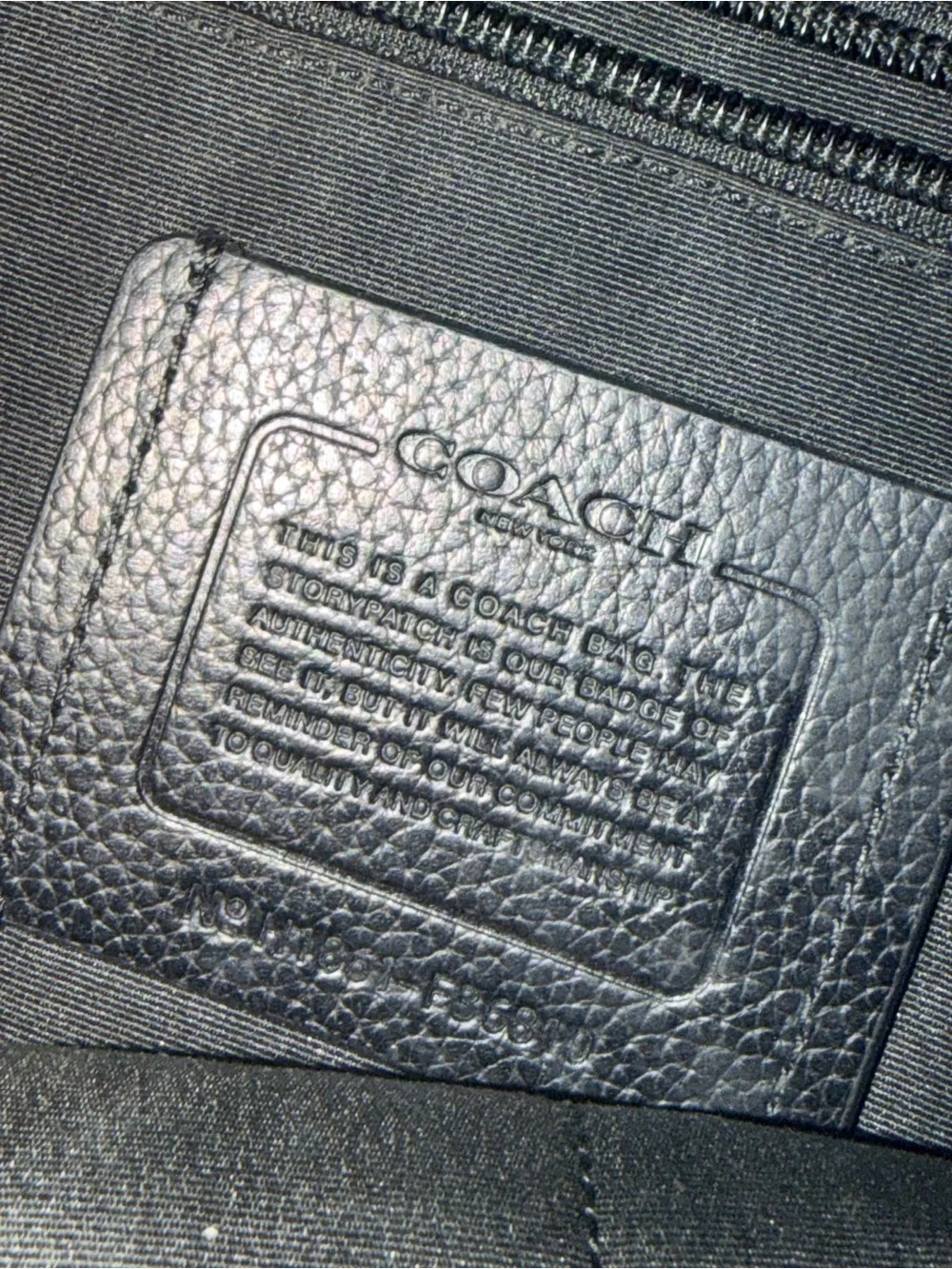Coach Black Pebbled Leather Messenger Briefcase Laptop Bag Crossbody